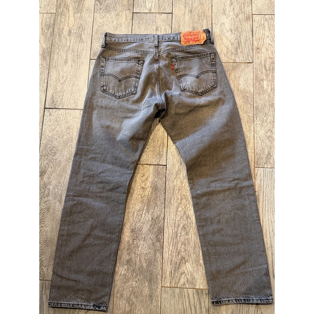 Levi '93 Denim Jeans 501 Levis Strauss 32x30 Button Fly Straight Leg 32 x 30 - Picture 2 of 13